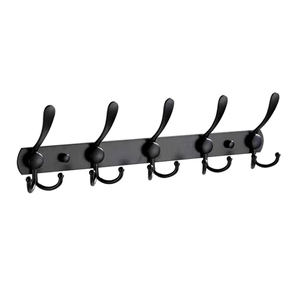 Coat Rack Wall Mounted 5 Tri Hooks Heavy-duty Non-slip Coat Hook Home Wall Hanger