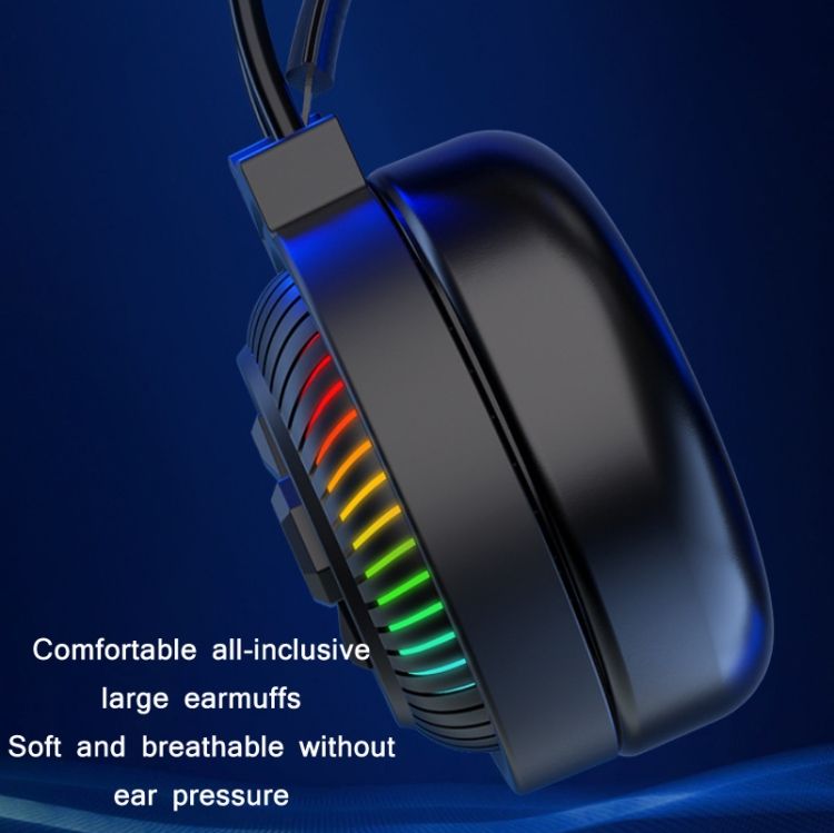 PANTSAN RGB Wired Headset, Specification:3.5mm Pink+Cat Ear