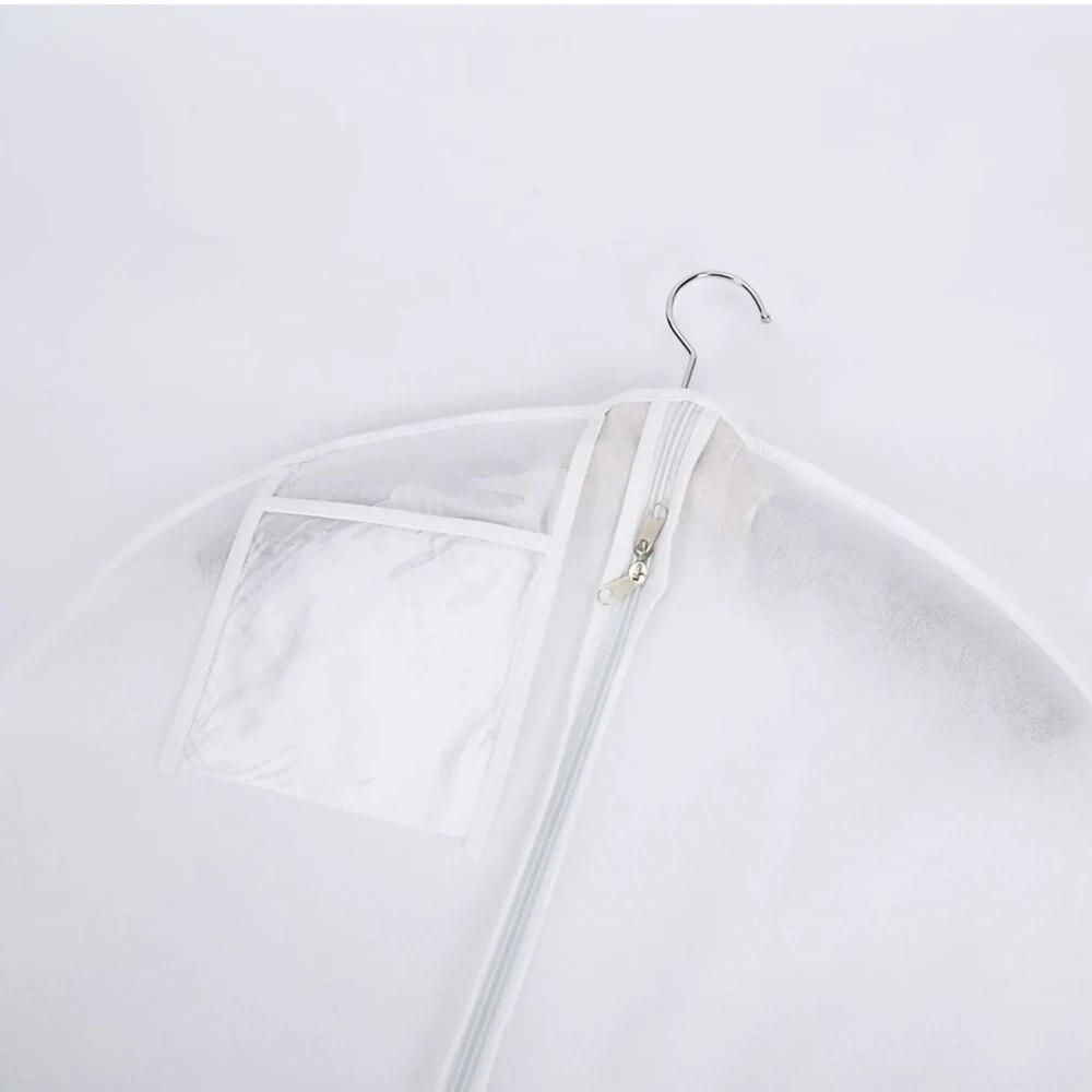 Large for Wedding Dress Dust Cover Zipper Gown Dustproof Cover Storage Bag Foldable Garment Clothes Case Protector 1.8m