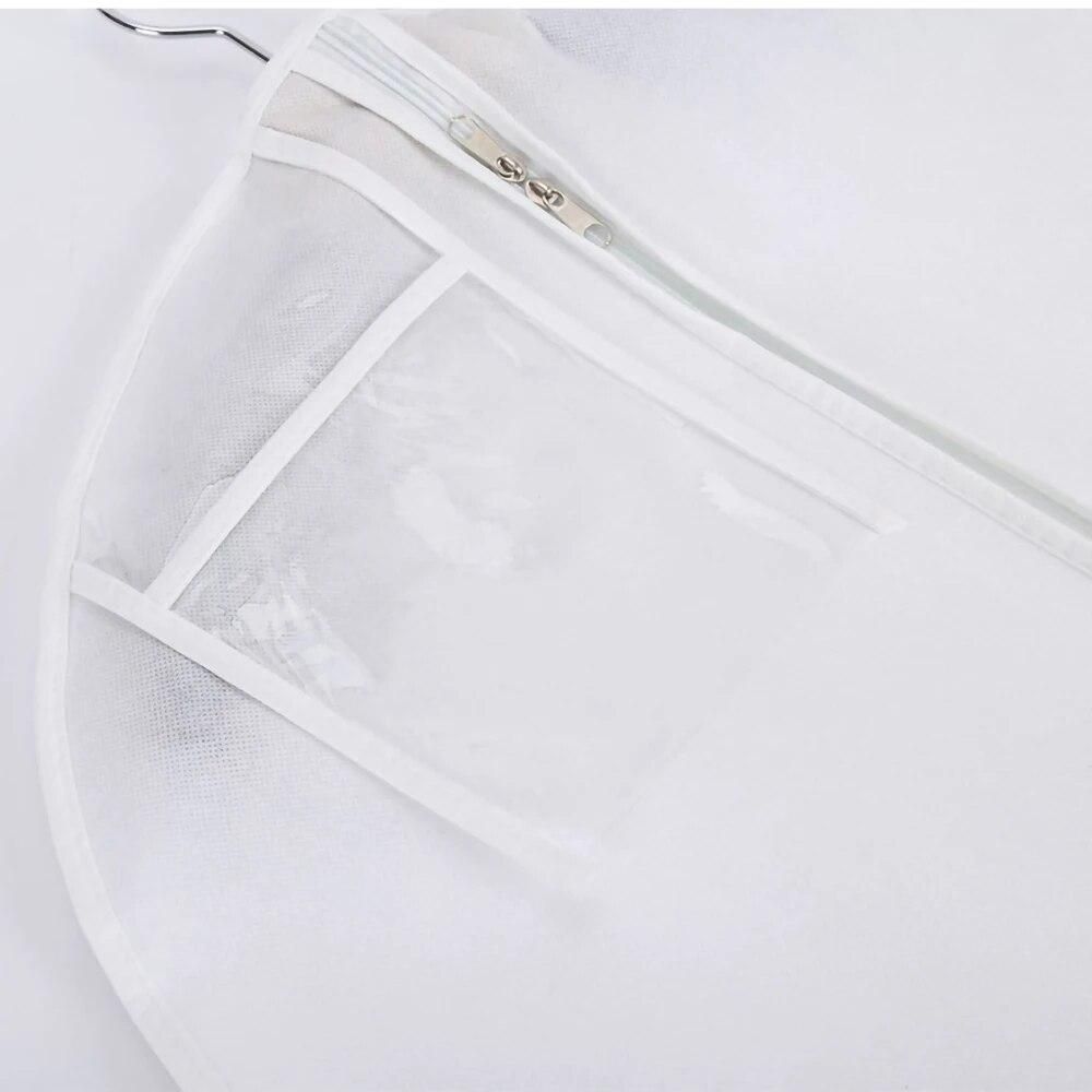 Large for Wedding Dress Dust Cover Zipper Gown Dustproof Cover Storage Bag Foldable Garment Clothes Case Protector 1.8m