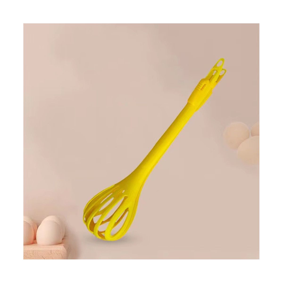Multifunctional Egg Beater Egg Milk Whisk Pasta Tongs Food