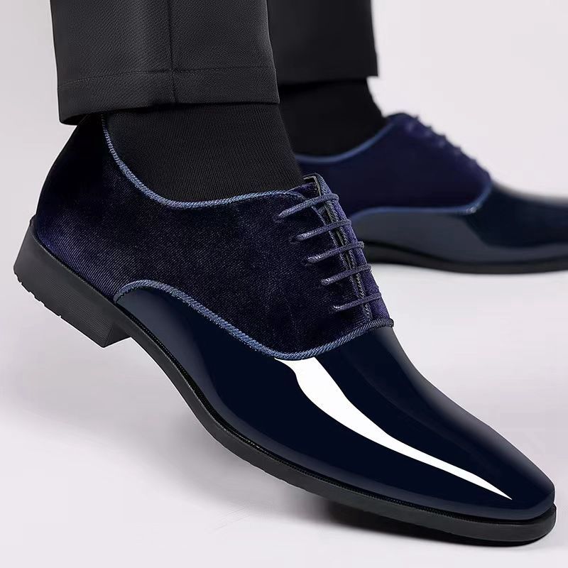 New Business Formal Men's British Leather Shoes