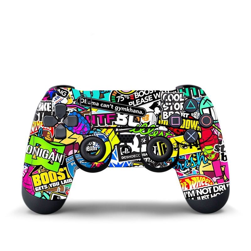 Data Frog 9 Styles Protective Sticker Cover For PS4 Pro
