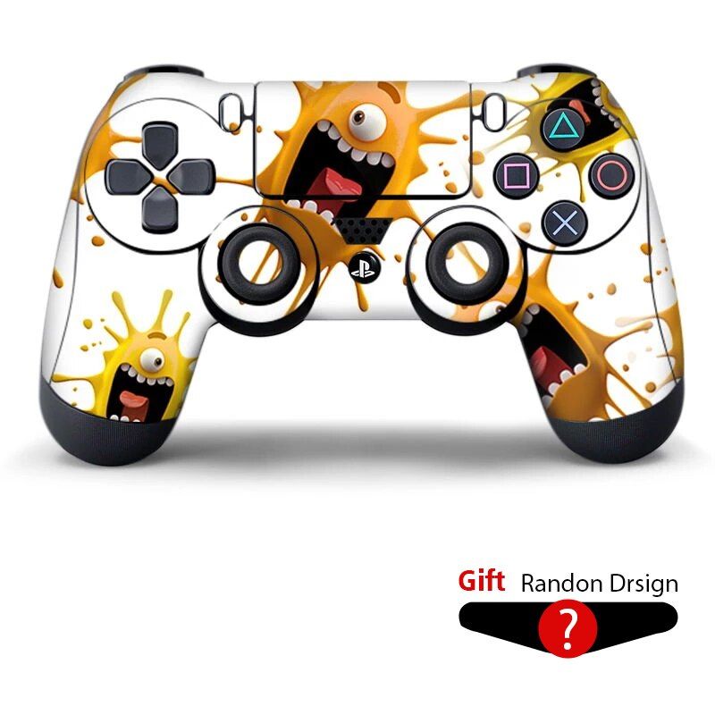 Data Frog 9 Styles Protective Sticker Cover For PS4 Pro