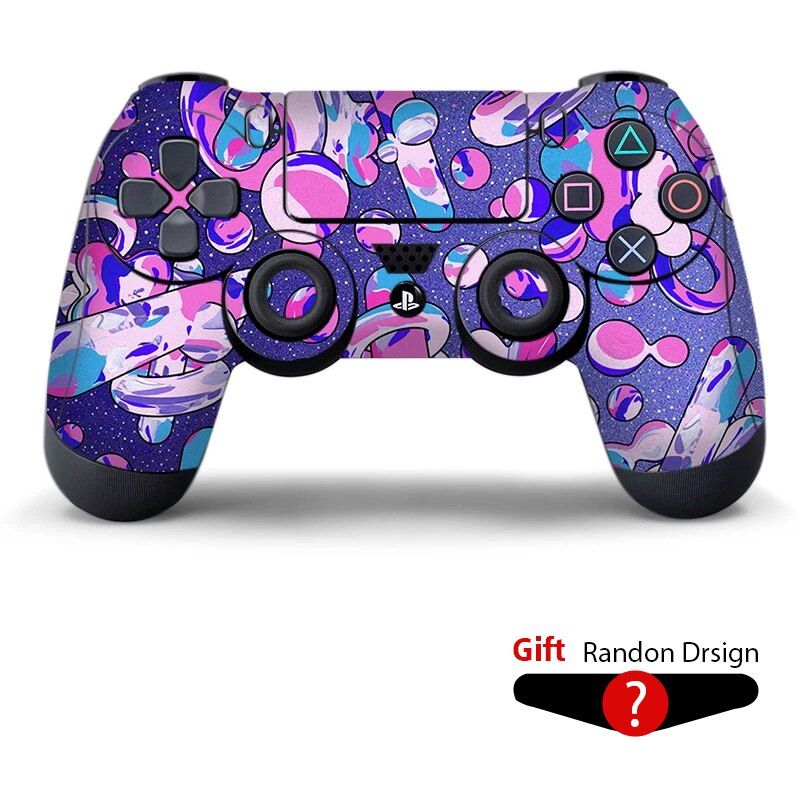 Data Frog 9 Styles Protective Sticker Cover For PS4 Pro