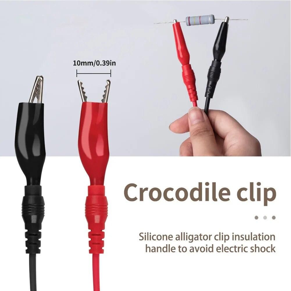 18PCS Set Universal Digital Multimeter Probe Test Leads Multi Meter Needle Tip Tester Pin Probe Wire Pen Cable Test Line Kit