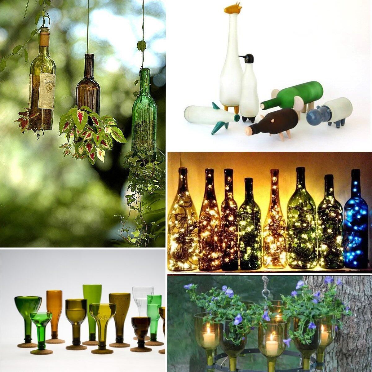 Aluminum Alloy Glass Bottle Machine Jar Recycle Craft DIY Tool Kit Construction Tools Glass Sculptures