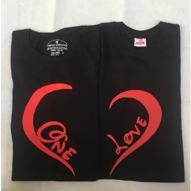 One Love T-shirt Couples
