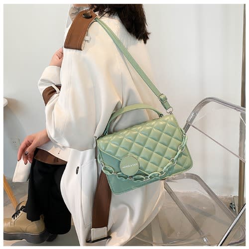 Premium Quality  Ladies Crossbody Hand Bag- Green