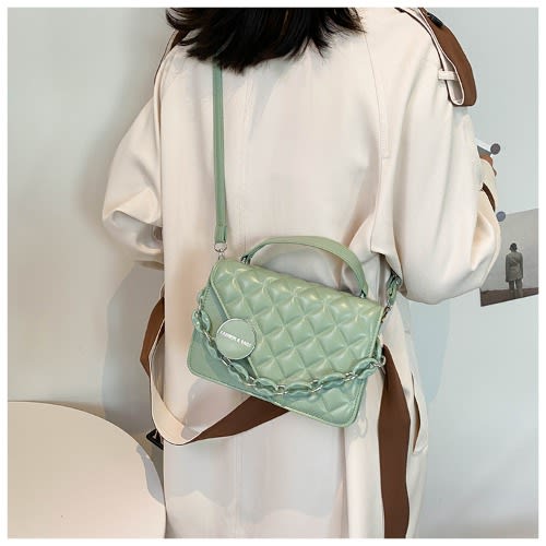 Premium Quality  Ladies Crossbody Hand Bag- Green