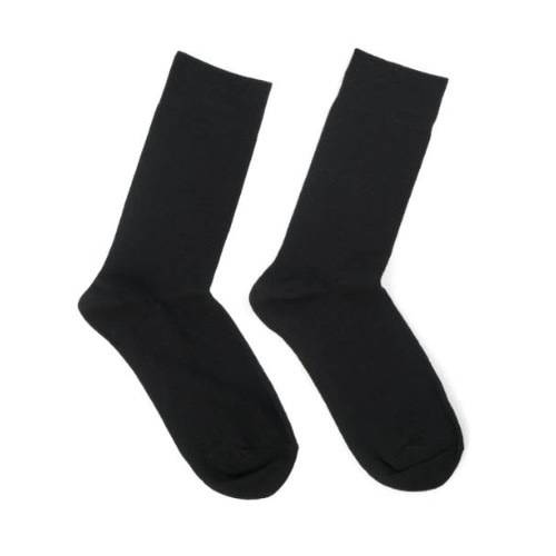 Croc  - Ash With Socks - Black