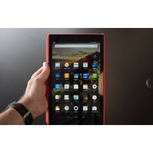 Fire HD 8 Tablet With Alexa - 8" - 2GB RAM - 32GB ROM + Pink Handled Proof Case