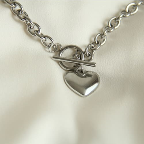 Female Heart Necklace For Women