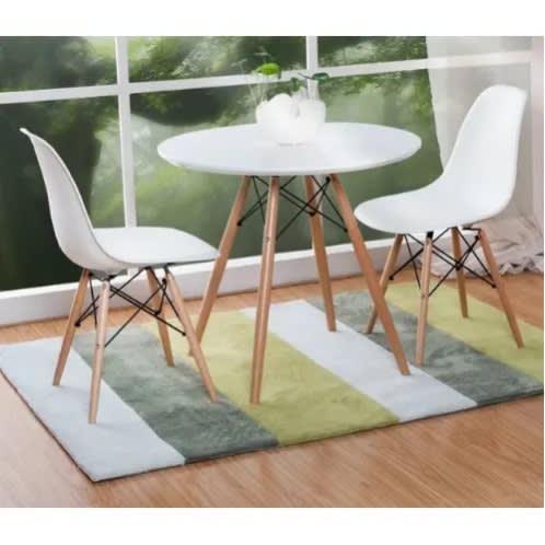 Eames Inspired Chairs - 2pieces - White