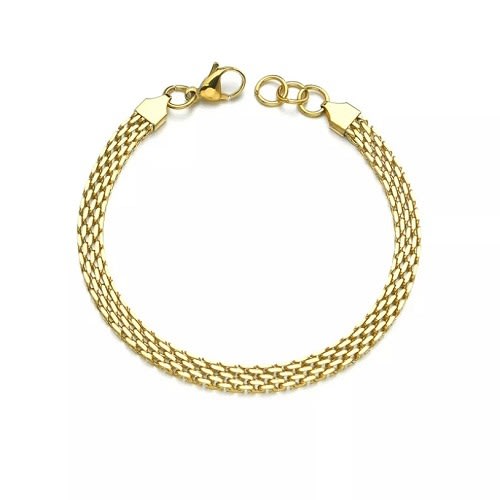 Nert Chain Bracelet- Gold