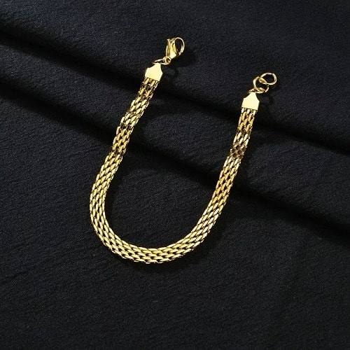 Nert Chain Bracelet- Gold