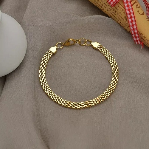 Nert Chain Bracelet- Gold