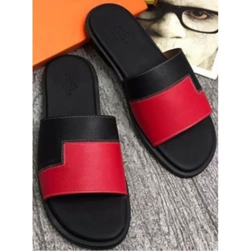 Adine Slide - Black/red