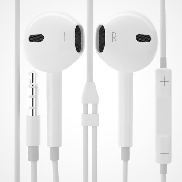 EarPods With Remote And Mic - Compatible With iPhone, iPad & iPod