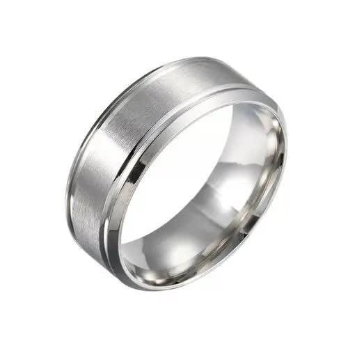 Men's Stainless Ring - Silver