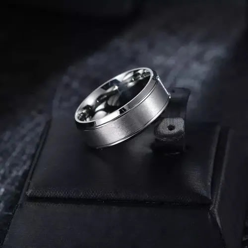 Men's Stainless Ring - Silver