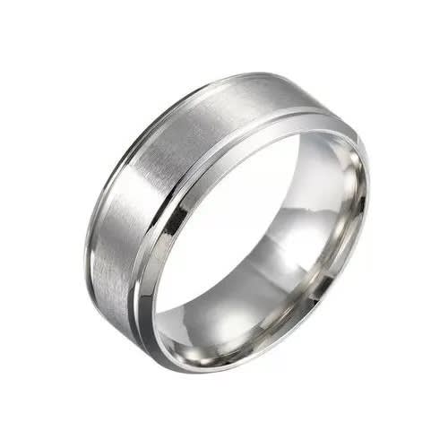 Men's Stainless Ring - Silver