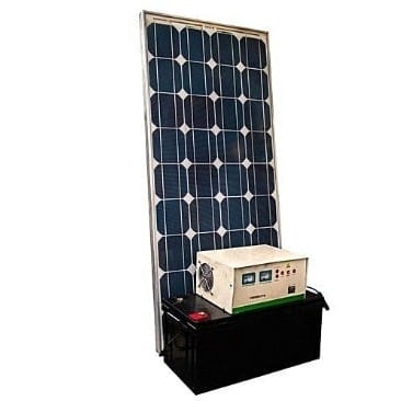 Solar 1kva Inverter With Battery And Panel