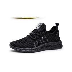 Unisex Sports Sneakers - Black