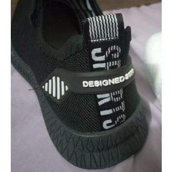 Unisex Sports Sneakers - Black