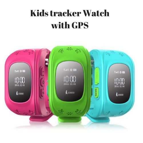 Kid Tracker GPS Smart Watch - Pink