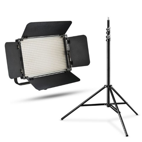 Professional Video And Photo Led Light Kit With Varicolour And Tripod1