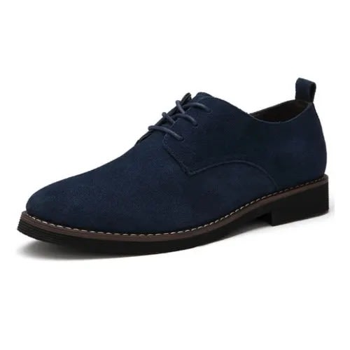 2021 Men's Suede Shoe - Blue