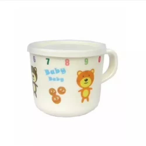 Baby Cup With Lid - Multicolour
