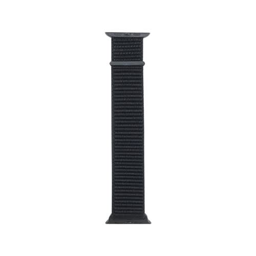 Nylon Strap For Apple Watch - All Series - 41mm- 40mm -38mm- Black