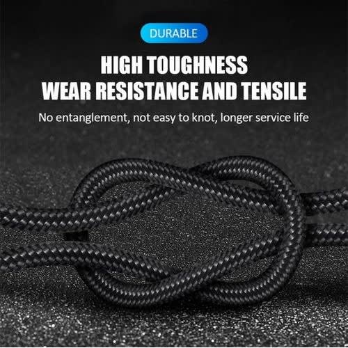 3 In 1 - 3a Fast Charging - Usb Data Cable - Android, iPhone And Type-c