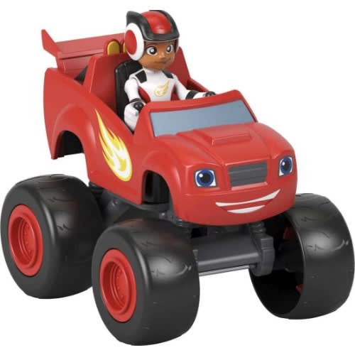 Blaze And The Monster Machines Blaze & Aj Vehicle & Figure Set