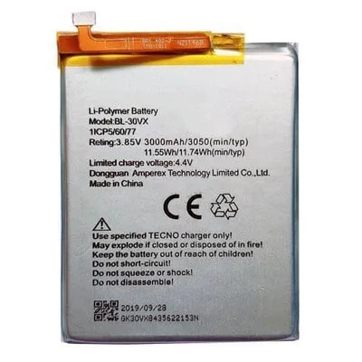 Relacement Battery For Infinix Smart 2pro Bl-30vx