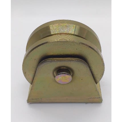Heavy Duty Brass Gate Wheel Roller - 3