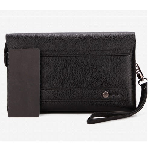 Swisspolo -  Men's Leather Purse - Black