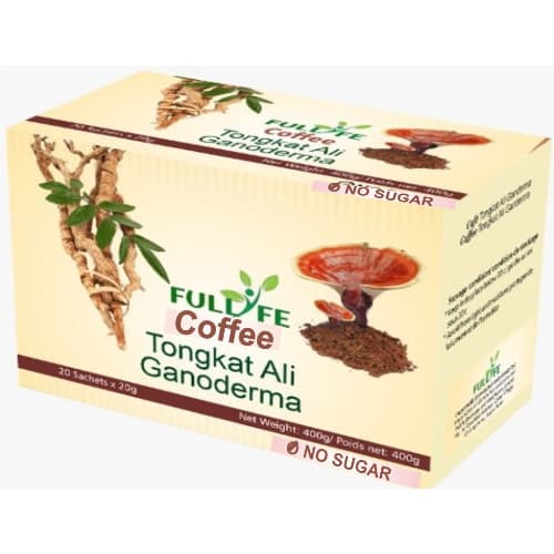 Full Life  Sugar Free Coffee - Tongkat Ali Ganoderma - 20gX20pcs
