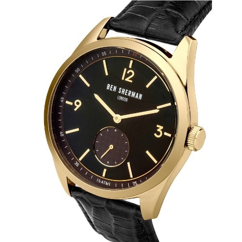 London Carnaby Driver Men's Watch WB052BG - Black