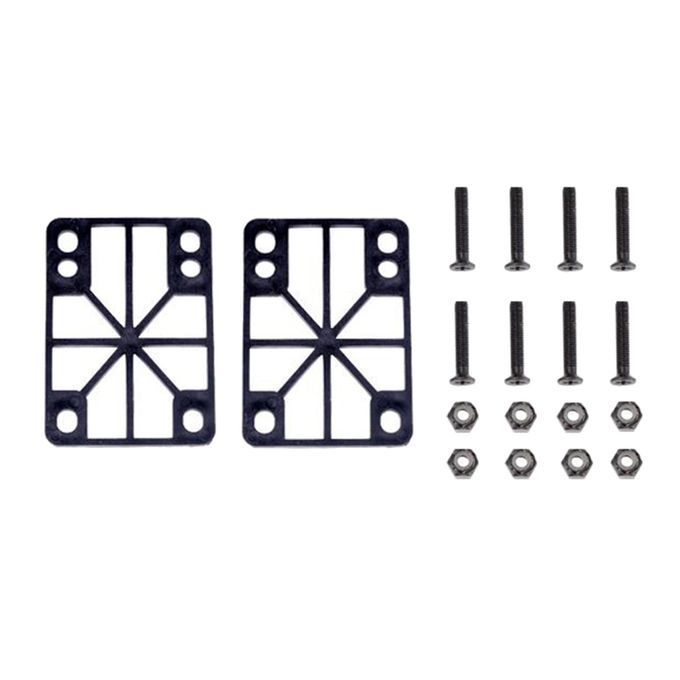 Flat Skateboard Riser Pads Absorbing Longboard Shock Thickness 3mm