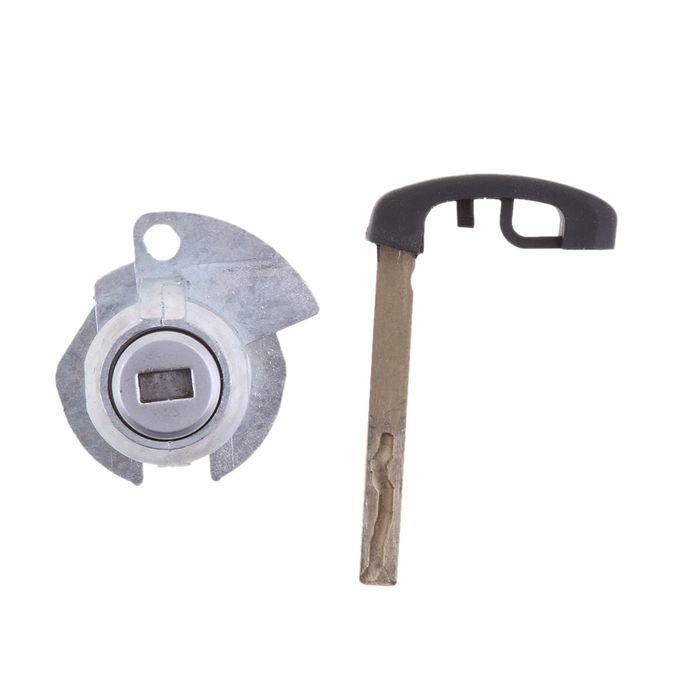 Left Driver Door Lock Cylinder Barrel Assembly With Key For BMW 5
