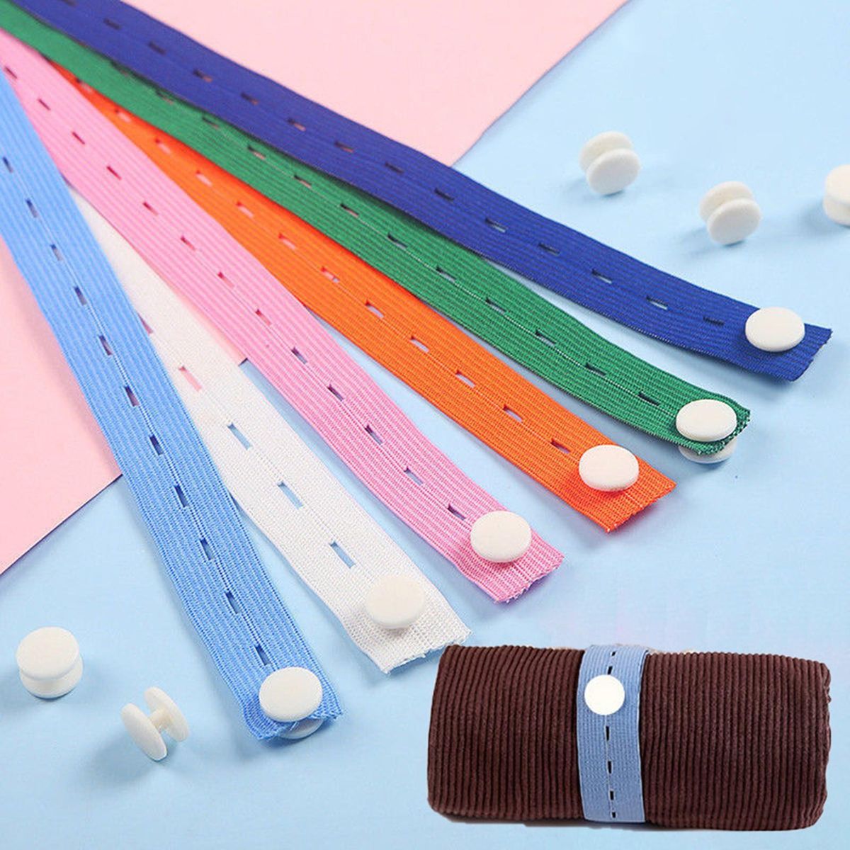 10Pcs Storage Band Pillow Quilt Storage Strap Multicolor