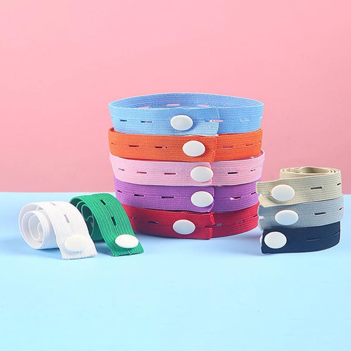 10Pcs Storage Band Pillow Quilt Storage Strap Multicolor
