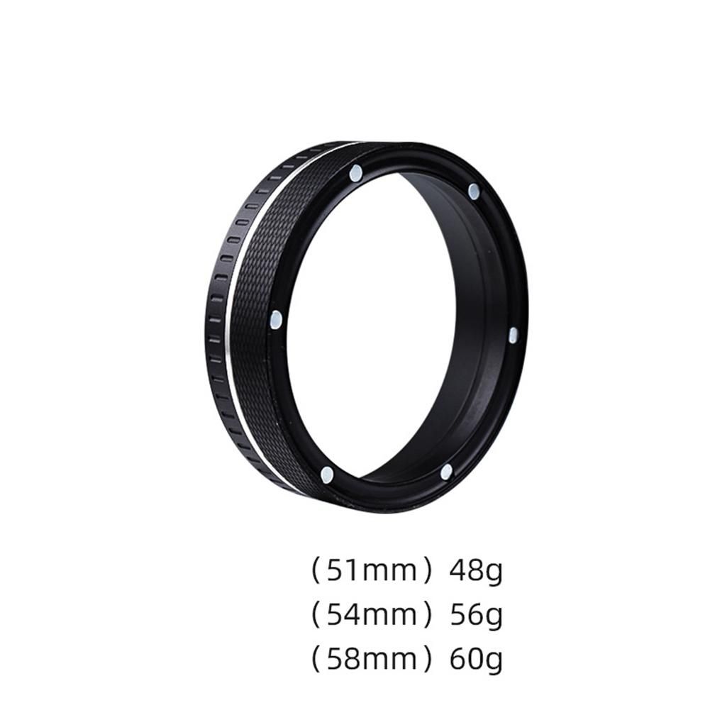 Espresso Coffee Dosing Ring - Coffee Filter Ring Funnel Blac