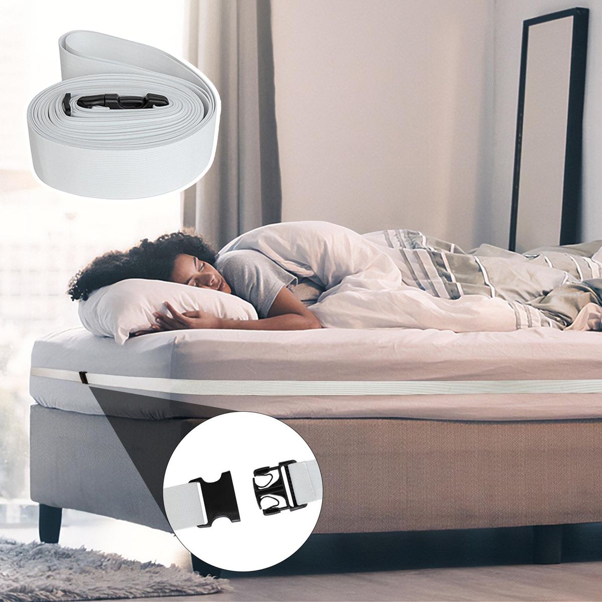 Sheet Clip Elastic Bed Sheet Fastener Secure Versatile Wardrobe