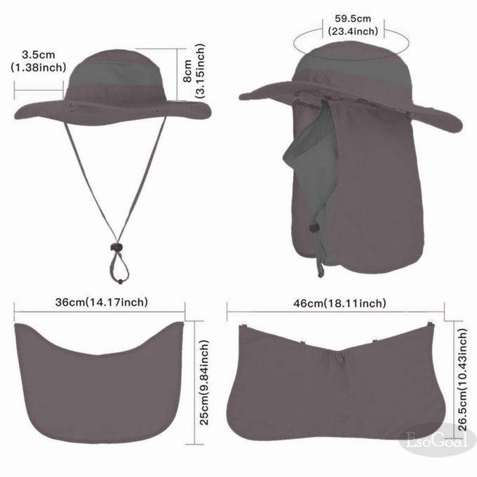EsoGoal Summer Sun Hat Protection Caps Outdoor Fishing Hat