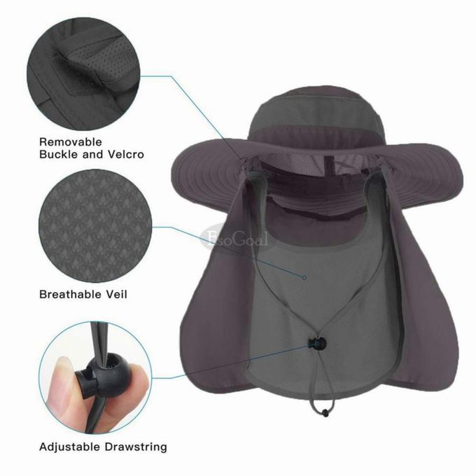 EsoGoal Summer Sun Hat Protection Caps Outdoor Fishing Hat