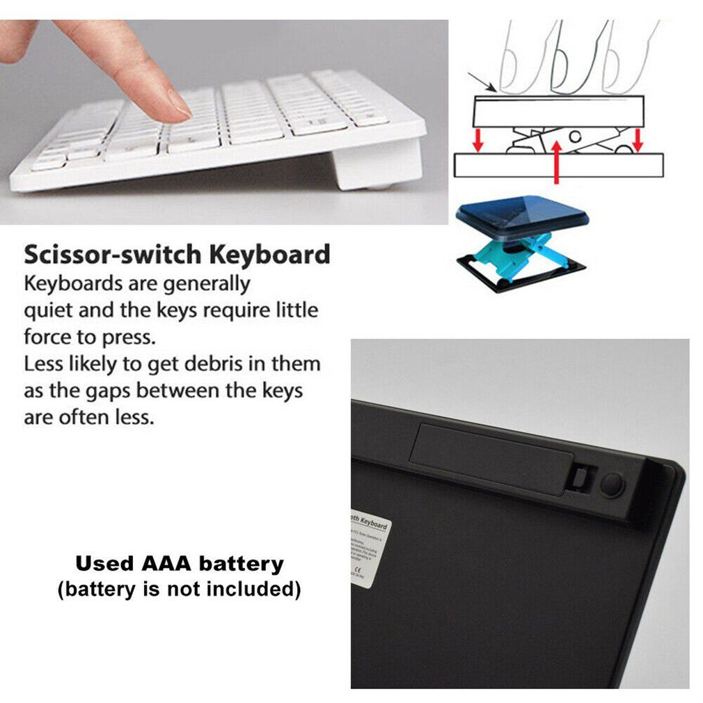 Wireless Keyboard Bluetooth For Apple For Ipad Iphone For